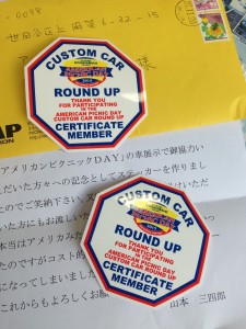 アメリカン・ピクニックデイ非売品ステッカー